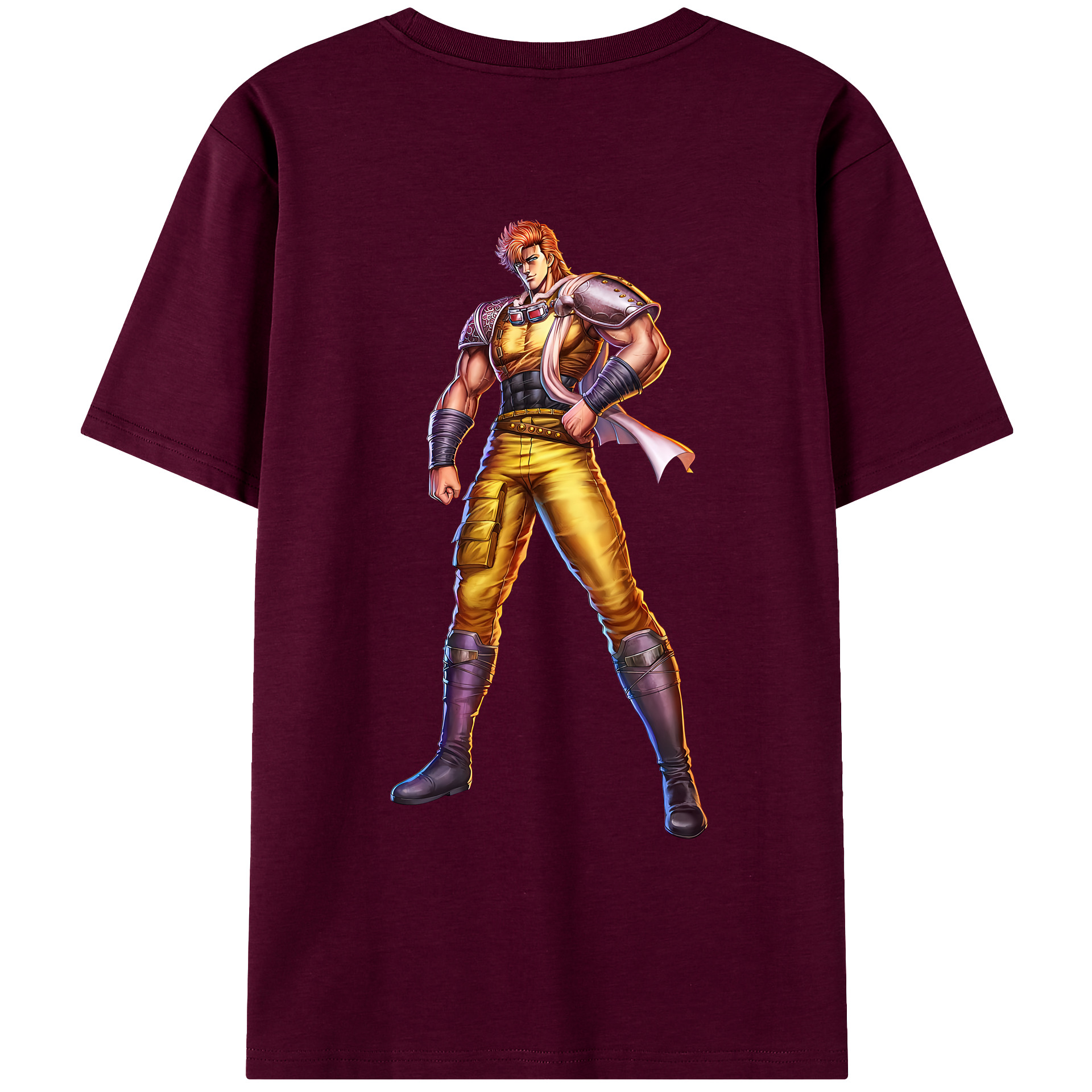 （画像用） 北斗の拳 Fist of the North Star レディース半袖Tシャツ(バックプリント)